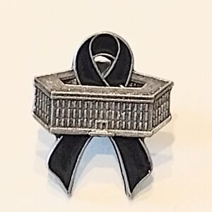 Vintage black ribbon Pentagon 911